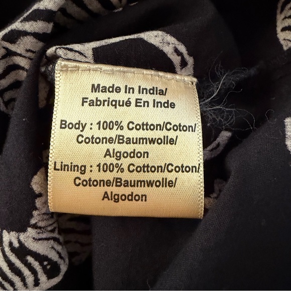 Porridge Anthropologie Zebra Print Black Shirtdress - Picture 8 of 8